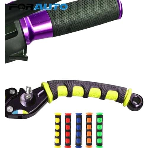 2pcs Motorcycle Handgrip Guard Cover Anti-Skid Handlebar Grips Universal Motorbike Brake Clutch Lever Cover Moto Accessories