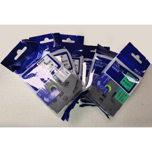 12mm9 18 24 36mm Label Tape For Ribbon Printer Brother PT-1010