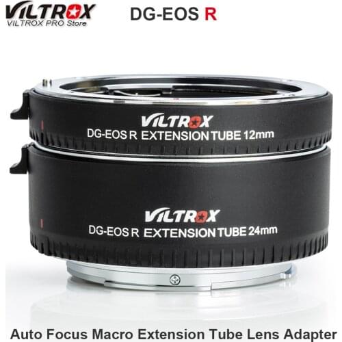 Viltrox DG-EOS R Auto Focus Macro Extension Tube Lens Adapter for Canon EOS R RP camera