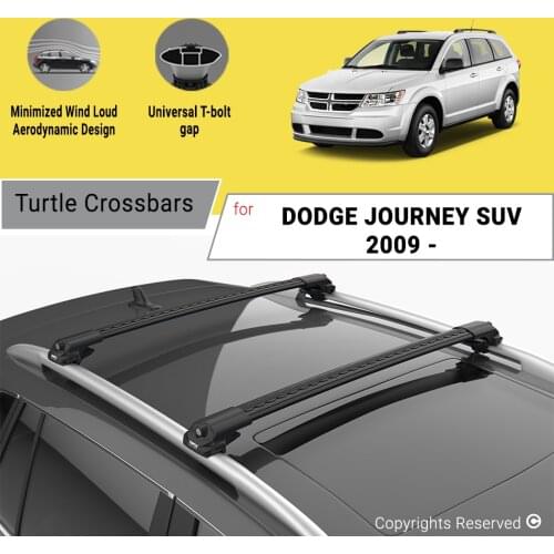 BARS FOR DODGE JOURNEY SUV 2009 ON ALUMINUM ALLOY SIDEBARS CAR ROOF RACK LUGGAGE CARRIER CROSSBAR