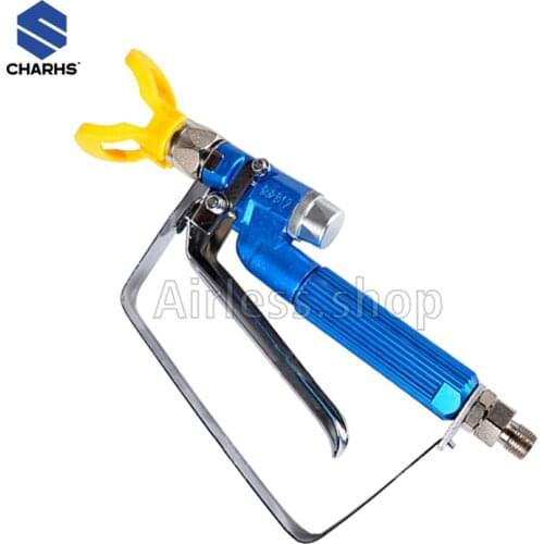 CHARHS ASG-80 Airless Paint Spray Gun, High Pressure sprayer gun 3600 PSI Inlet connector: 1/4″NPS