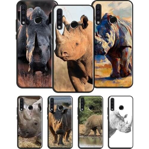 Animal Rhino Case For Huawei Nova 5T Y6 Y9 Y7 2019 Honor 8X 7X 9X 20 Pro 9 10 Lite 10i 7A 7C 8A 8C V20