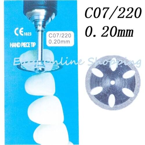 10 PCS Dental 0.25*19mm Diamond Polishing Wheel Saw Disc Ultrathin Sand Cutting Film Jewelry Deture Grinding Cutter Rotary Tool