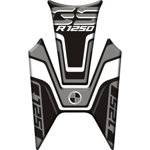 For BMW R1250GS 2018-2019 Motorcycle Stickers Fuel Tank 3D Rubber Sticker Fishbone Protective Decals