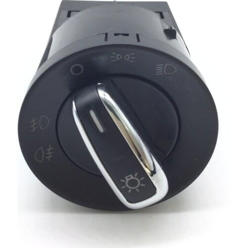 3BD941531 Chrome Headlight Switch For VW Passat B5 B5.5 Golf Bora JETTA MK4 New Beetle SHARAN Polo Seat Alhambra 3B0 941 531 15