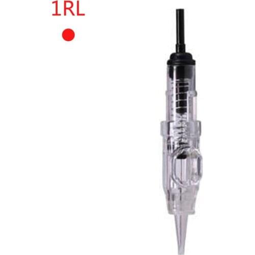 Cartridge 100pc RL Disposable Sterilized Tattoo Permanent Makeup Pen Machine Needles Tips for Eyebrow lip Microblading supplies