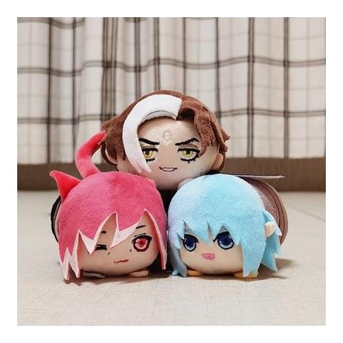 Final Fantasy XIV FF14 Soft Plush Stuffed Keychain Doll Haurchefant Greystone Emet-Selch G'raha Tia Cartoon Toys Bag Pendant