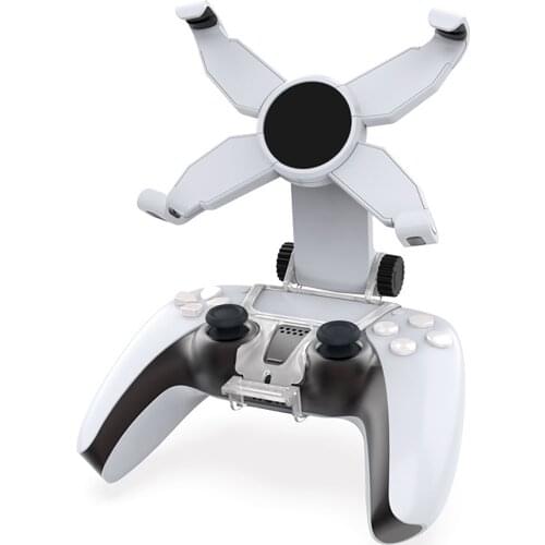 Mobile Phone Game Clip Adjustable Bracket Cellphone Clamp Mount Holder Compatible With PS5 Controller