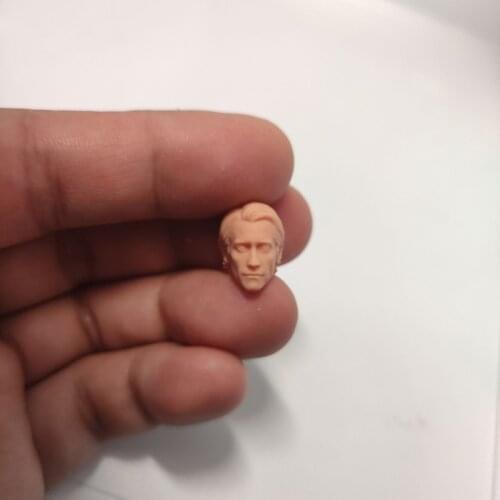 1/18 Scale Jake Gyllenhaal Head Sculpt Unpainted Fit 3.75" Figure