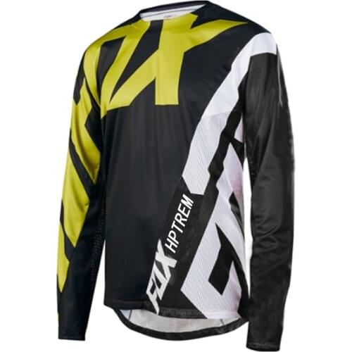 New Jersey Downhill Mountain Bike Cycling Jersey Crossmax Cycling Shirt Mountain Bike Clothing HPTREM FOX Jersey Men Jersey Jers