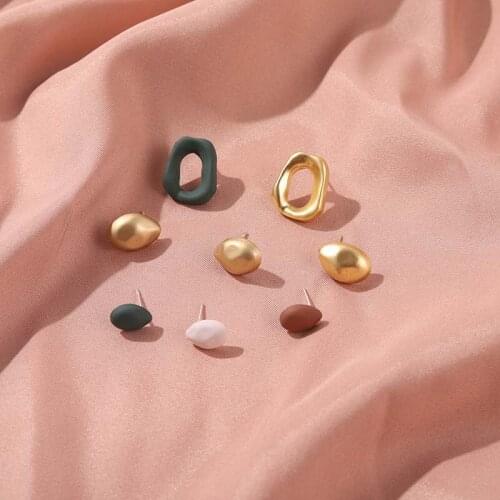 QIHE JEWELRY Stud Earrings