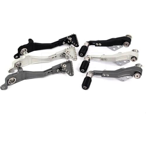 Motorcycle CNC Adjustable Folding Gear Shift Lever Shifter Pedal And Brake Pedals For BMW R1200GS LC Adventure 2013 2014 - 2016