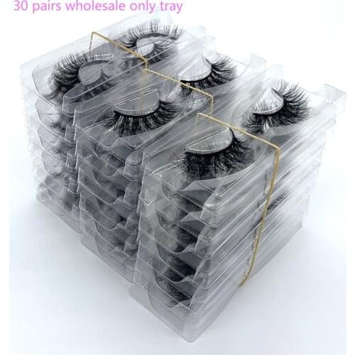 Wholesale 30 pairs no box Eyelashes 3D Mink Lashes Handmade Dramatic Lashes 30 styles cruelty free resuable mink lashes EP08