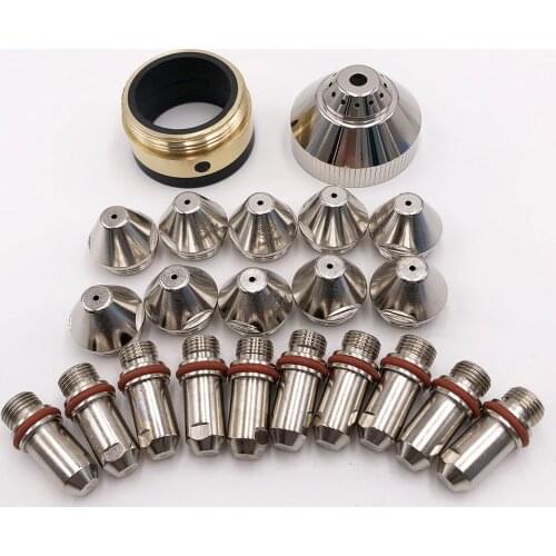 22pcs Original Wulian Pan Ocean FY-A200H FY-200 water cooled cutting torch consumables