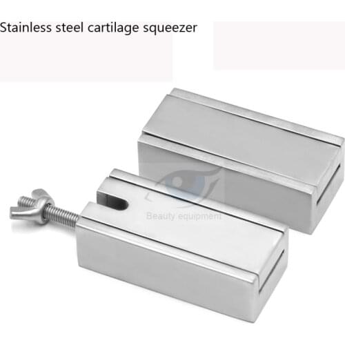 Rhinoplasty instrument cartilage squeezing device