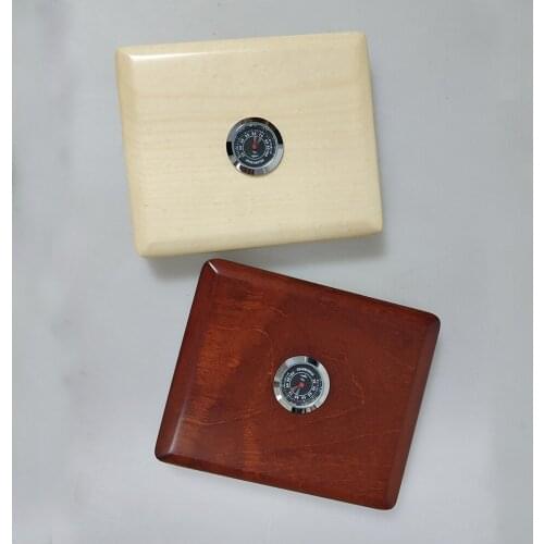 Saxophone Whistle Box Advanced All Wood Professional Sentinel Box with Amber Bag Hygrometer