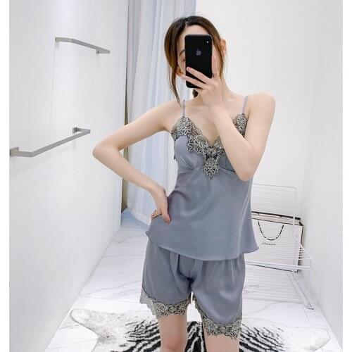 Women's Silk Pajamas SERENDEE China