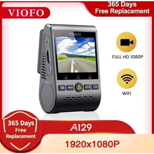 VIOFO A129 Front Camera Band 5GHz Wi-Fi Full HD Car Dash Camera Recorder 1080P 30fps IMX291 Starvis Sensor with GPS