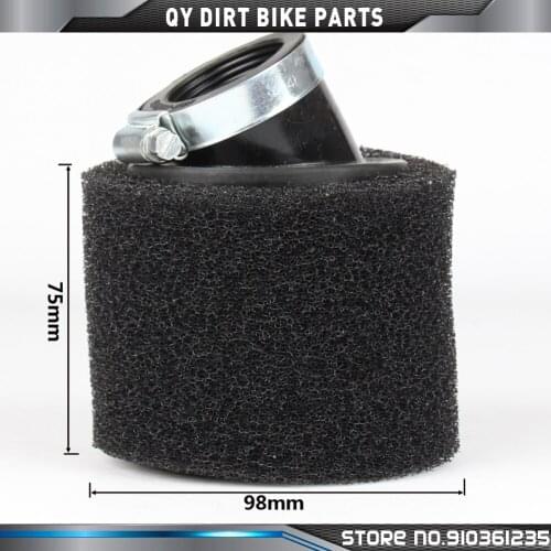 High Qualtiy 35mm Dual stage foam air filter for pz19/20 carburetor 110cc Dirt Pit bike motorcycle ATV Quad parts Free Shipping
