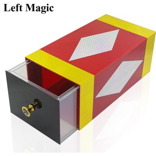 Drawer Box (Acrylic) Transparent Magic Tricks Production Items Box Appearing Magia Magician Stage Illusions Gimmick Props