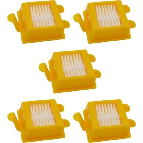 5pcs/lot Vacuum cleaner parts Hepa Filter Replacement Tool Kit Fit for iRobot Roomba 760 770 780 790 Robotic VCX28 T15 0.5