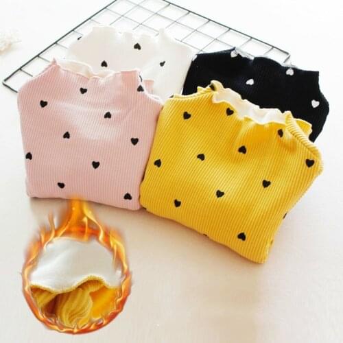2021 Winter Girls Sweaters Fashion Baby Girls Outerwear Thick Velvet Girls Clothing Pattern Long Sleeve Girls Coat Kids Sweaters
