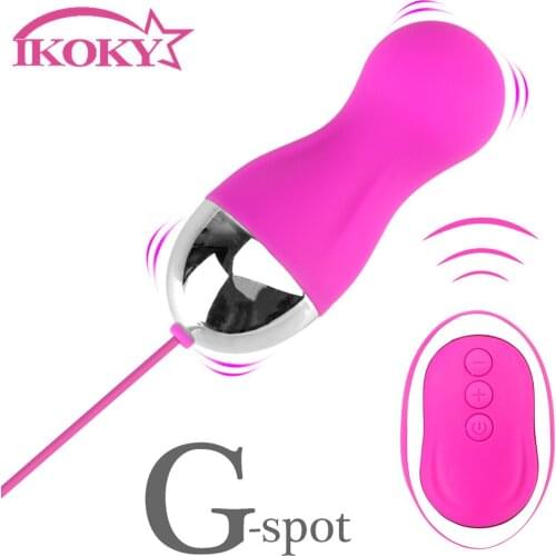 10 Frequency Vaginal Ball Vibrator Kegel Ball Vibrating Jumping Egg Wireless Remote Control Female Masturbation Adult Sex Toy