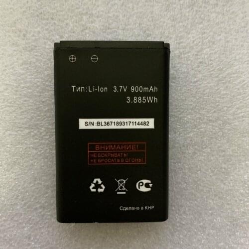900mAh battery for TeXet TM-502R TM-503RS TM-B100 TM-B110 TM-B200 mobile phone