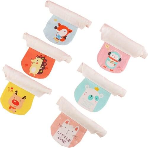 Baby Cotton 4-layer Gauze Cartoon Children 's Pad Towing Animal Modeling Children' S Sweat Towel Cotton Cloths Baby Bib