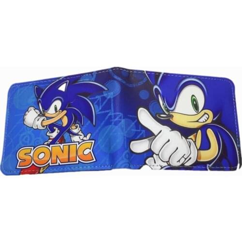 Hot Sell Cartoon Anime Game Wallet With Card Holder Coin Pocket