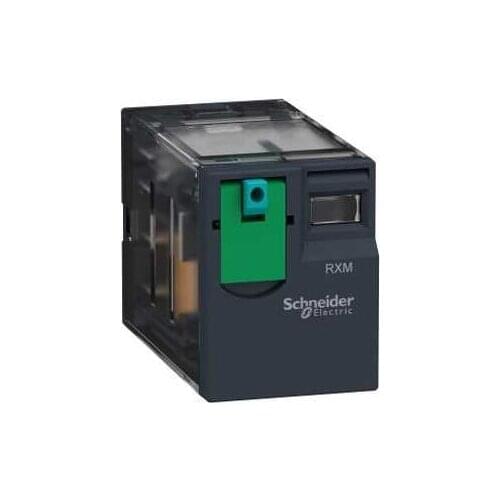 Miniature plug-in relay - Zelio RXM - 2 C/O - 110 V DC - 10 A RXM2CB1FD