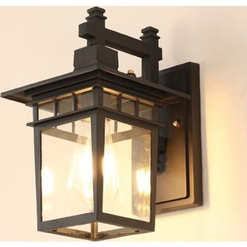 Exterior Wall Lamp Outdoor Lamp Waterproof Garden Lamp Balcony Wall Lamp Stairway Aisle Entrance Door Outdoor Wall Lamp