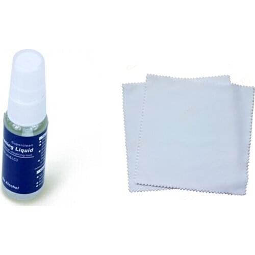 Camera lens Cleaning water with clean cloth for Canon Nikon Camera Lens Filter