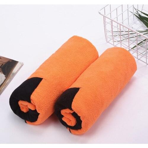 Pet Dog Towel Super Absorbent Dog Bathrobe Microfiber Bath Towels Quick-Drying Cat Bath Towel For Small Mediumn Large Dog 2021