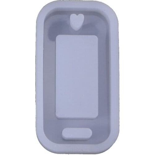 T8DE Rectangle Tag Keychain Silicone Mold for Making Delicate Keychain Pendants or Crafts Ornaments for Decoration Non-toxic