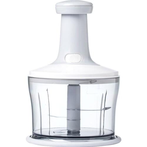 Hand Manual Pull Cord Vegetable Manual Hand Pull Food Chopper Large Capacity Kitchen Garlic Vegetable Blender Mincer