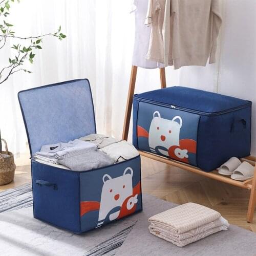 Quilt Storage Bag Quilt Storage Bag Bedding Organize Clothes Household Large-Capacity Clothes Moving Packing Luggage Bag