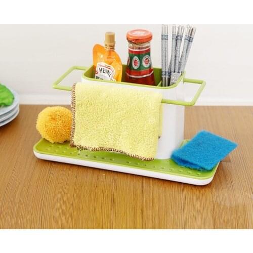 Bathroom Kitchen Box Draining Rack Dish Self Draining Sink Storage Rack Kitchen Organizer Stands Utensils Towel Rack
