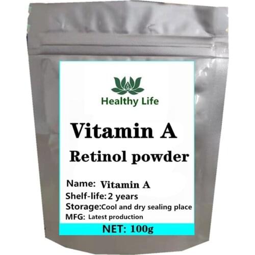 Vitamin A Acid Palmitate Acetate Powder Food Grade Retinol