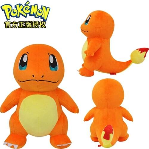 Japan Game Pokemen Game Characters Original Charmander plush toys Game Soft Stuffed dolls Childrens Birthday Gifts