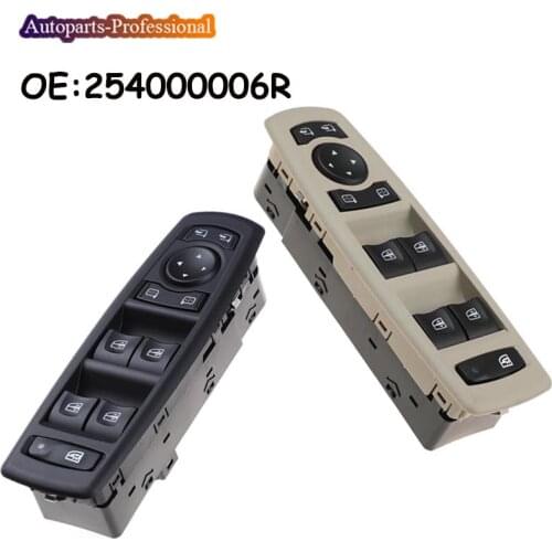 2 Colors New 254000006R Car Styling Auto Multi-Functional Window Switch For Renault Fluence LZ 1.5 DCI 2010 7700817337 8096100