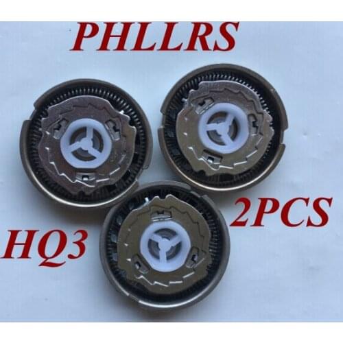 2PCS HQ3 replace head razor blade for philips hq4 hq55 hq56 electric shaver HQ3601 HQ3604 HQ3605 HQ3610 HQ3801 HQ3805 HQ3825