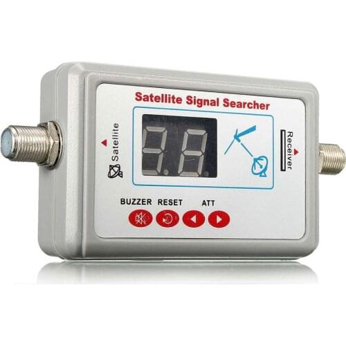 Digital TV Antenna Satellite Signal Finder Meter Searcher LCD Display Satellite SATLink FTA DIRECTV TV Signal Searcher Tool