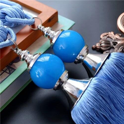 Color Optional Decorative Curtain Tassels Tieback Hand-woven Ball Accessories DIY