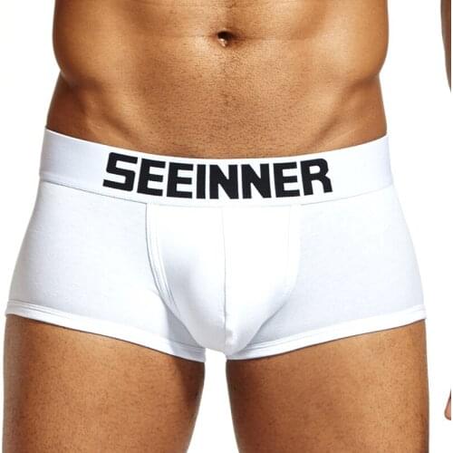 Men Boxers Shorts Male Underwear Man Panties Cotton Soft Short Boxer Mesh Mens Hombre Cueca Plus Size M-XL