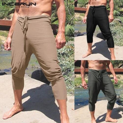 INCERUN Mens Summer Pants