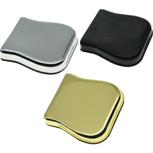 KAISH Vintage TL Ashtray Bridge Cover for Fender or Wilkinson Bridge Chrome/Black/Gold
