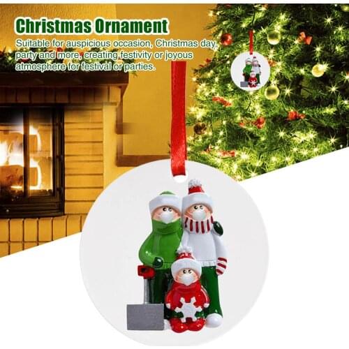 2020 NEW Christmas Ornaments Decor Home Party Holiday Froduct Snowman Figurine Gift Kids Adults Hanging Tree Pandents