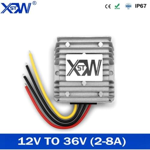 Hot Sales 12V to 36V DC to DC Converter Step Up Boost Power Converter 36V DC Stabilizer 2A 3A 4A 5A 8A Output Converter For Car