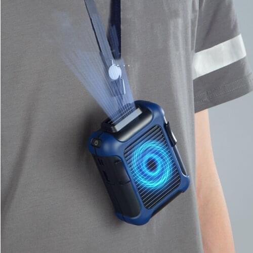 Hanging Waist Fan USB Charging Mini Fan Popular Hanging Neck Waist Hanging Outdoor Fan Handheld Mini Portable Fan
